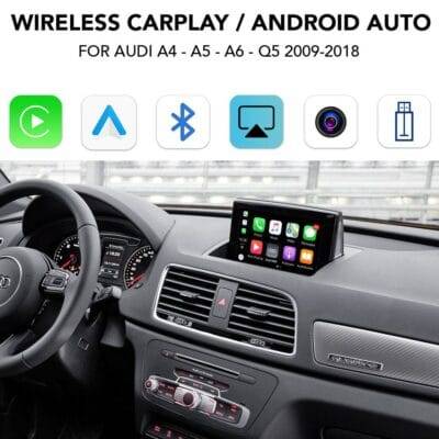AIN-94696 - Digital iQ - DIGITAL IQ AD 212 CPAA (CARPLAY / ANDROID AUTO BOX for AUDI A4-A5-A6-Q5 mod. 2009-2018 with MMI 3G) - ALL IN POINT - LEFKELIS.GR