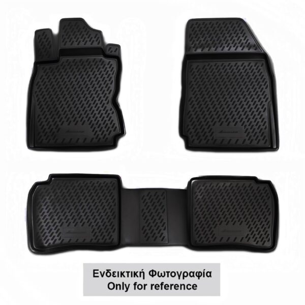 ALL IN POINT ΜΑΡΚΕ ΠΑΤΑΚΙΑ ΣΕ ΣΚΑΦΗ TPE ΛΑΣΤΙΧΟ ΓΙΑ SKODA FABIA 5D 2021+ ΣΕ ΜΑΥΡΟ ΧΡΩΜΑ NOVLINE - 4 ΤΕΜ. - AIN-163974 LEFKELIS.GR