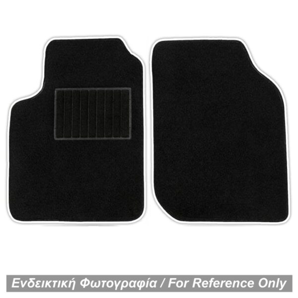 ALL IN POINT ΜΑΡΚΕ ΠΑΤΑΚΙΑ ΜΟΚΕΤΑ ΓΙΑ MERCEDES SMART 453 2014+ ΜΑΥΡΟ ΜΕ ΛΕΥΚΟ ΡΕΛΙ RACE AXION - 2 ΤΕΜ. - AIN-165759 LEFKELIS.GR