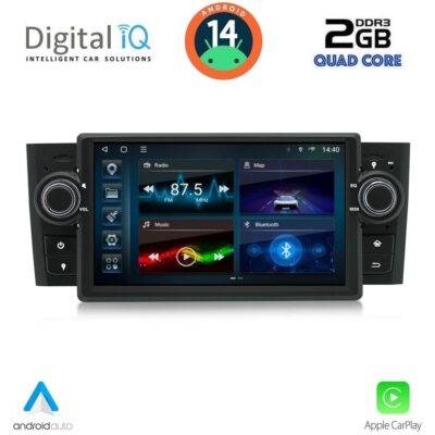AIN-135051 - Digital iQ - DIGITAL IQ BLD 263_CPA (7" DECK) MULTIMEDIA SYSTEM for GRANDE PUNTO mod. 2005-2012 - ALL IN POINT - LEFKELIS.GR
