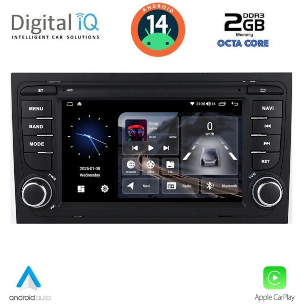 AIN-135049 - Digital iQ - DIGITAL IQ BLF 350_CPA (7" DECK) MULTIMEDIA OEM for AUDI A4 mod. 2002-2008 - ALL IN POINT - LEFKELIS.GR