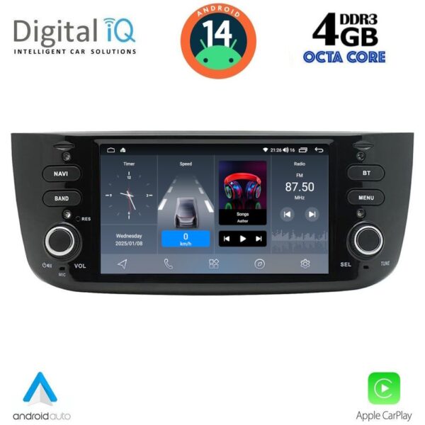 AIN-135053 - Digital iQ - DIGITAL IQ BLG 464_CPA (6.1" DECK) MULTIMEDIA SYSTEM for FIAT GRANDE PUNTO mod. 2012> – EVO mod. 2009> - ALL IN POINT - LEFKELIS.GR