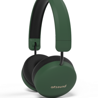 ALL IN POINT - ArtSound BRAINWAVE05 Αδιάβροχα Ασύρματα On-Ear Ακουστικά Green (Τεμάχιο) - LEFKELIS.GR