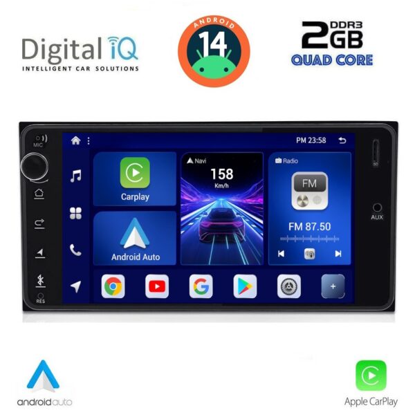 AIN-131097 - Digital iQ - DIGITAL IQ BXC 262_CPAA (7''_DECK) MULTIMEDIA for TOYOTA ALL (200mm) - ALL IN POINT - LEFKELIS.GR