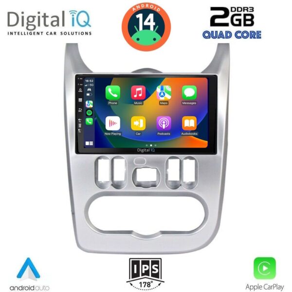 DIGITAL IQ BXC 3101_CPAA (9inc) MULTIMEDIA TABLET for DACIA DUSTER – LOGAN – SANDERO mod. 2006-2012 - Image 2
