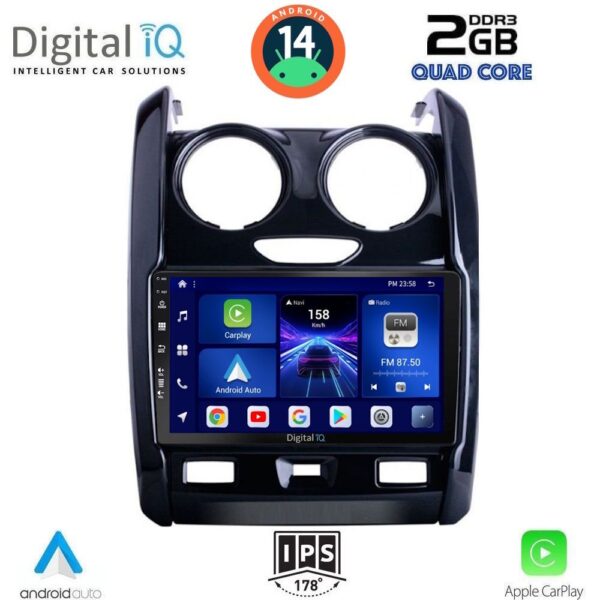AIN-132819 - Digital iQ - DIGITAL IQ BXC 3103_CPAA (9inc) MULTIMEDIA TABLET for DACIA DUSTER mod. 2012-2019 - ALL IN POINT - LEFKELIS.GR