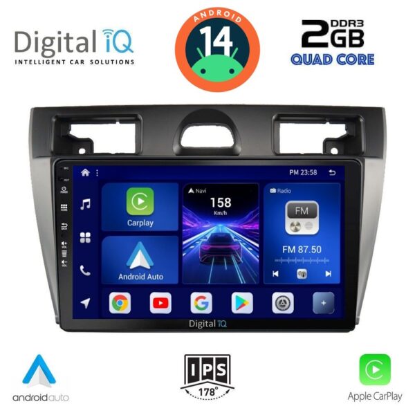 AIN-133080 - Digital iQ - DIGITAL IQ BXC 3153_CPAA (9inc) MULTIMEDIA TABLET for FORD FIESTA mod. 2005-2008 - ALL IN POINT - LEFKELIS.GR