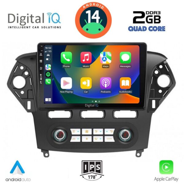 DIGITAL IQ BXC 3163_CPAA CLIMA (10inc) MULTIMEDIA TABLET for FORD MONDEO mod. 2011-2013 - Image 2