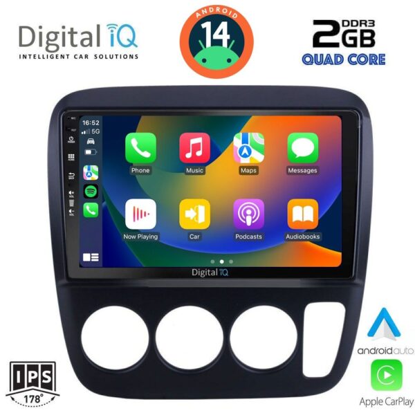 DIGITAL IQ BXC 3196_CPAA A/C (9inc) MULTIMEDIA TABLET for HONDA CRV mod. 1996-2006 - Image 2