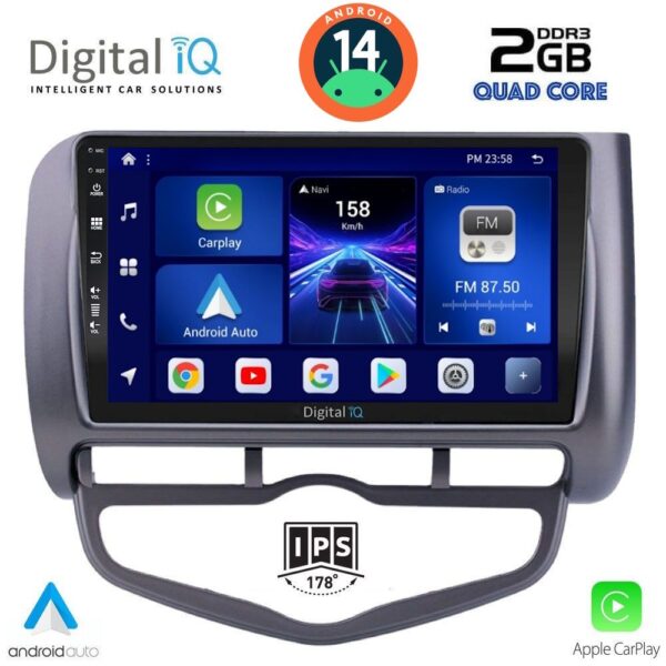 AIN-133023 - Digital iQ - DIGITAL IQ BXC 3210_CPAA CLIMA (9inc) MULTIMEDIA TABLET for HONDA JAZZ mod. 2002-2008 - ALL IN POINT - LEFKELIS.GR