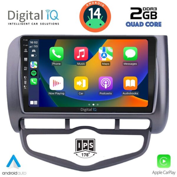 DIGITAL IQ BXC 3210_CPAA CLIMA (9inc) MULTIMEDIA TABLET for HONDA JAZZ mod. 2002-2008 - Image 2