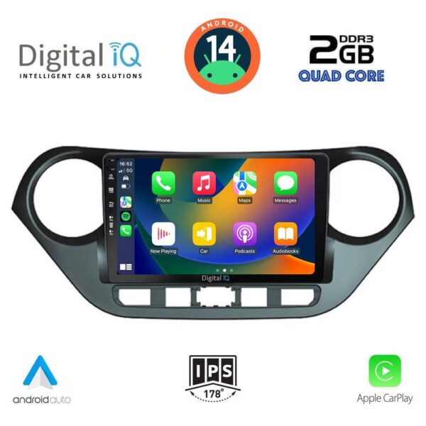 DIGITAL IQ BXC 3224_CPAA (9inc) MULTIMEDIA TABLET for HYUNDAI i10 mod. 2014-2020 - Image 2