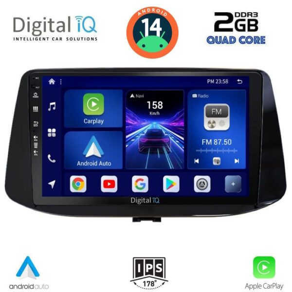 AIN-134585 - Digital iQ - DIGITAL IQ BXC 3233_CPAA (9inc) MULTIMEDIA TABLET for HYUNDAI i30 mod. 2018> - ALL IN POINT - LEFKELIS.GR