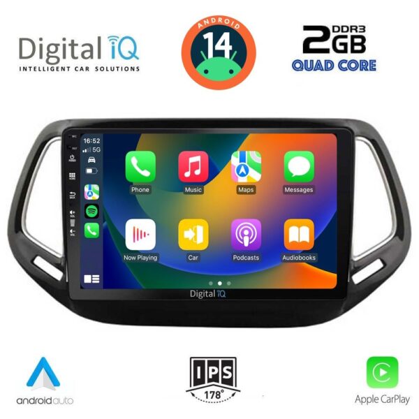 DIGITAL IQ BXC 3278_CPAA (10inc) MULTIMEDIA TABLET for JEEP COMPASS mod. 2016-2021 - Image 2