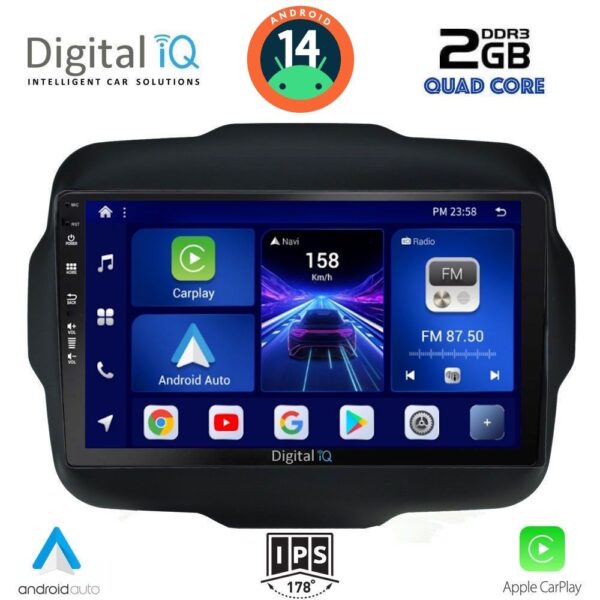 AIN-132999 - Digital iQ - DIGITAL IQ BXC 3290_CPAA (9inc) MULTIMEDIA TABLET for JEEP RENEGADE mod. 2014> - ALL IN POINT - LEFKELIS.GR