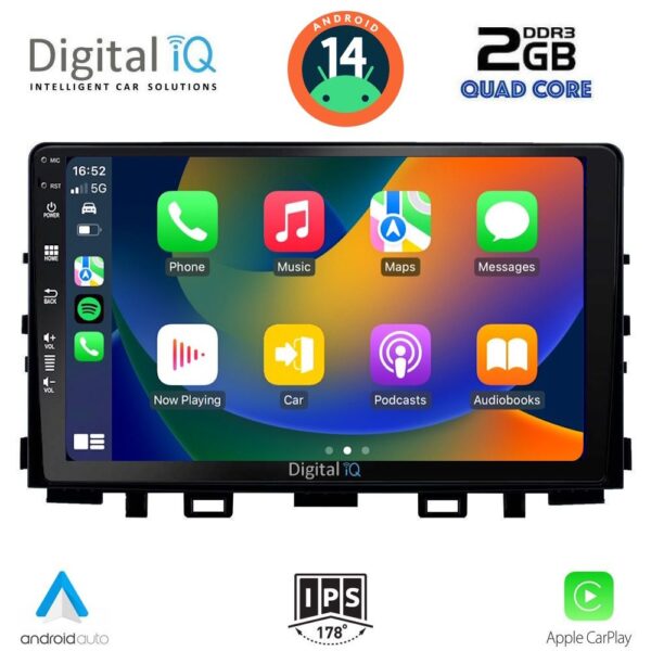 DIGITAL IQ BXC 3316_CPAA (9inc) MULTIMEDIA TABLET for KIA RIO mod. 2018> – STONIC mod. 2017> - Image 2