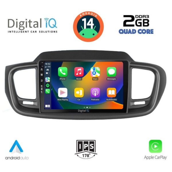 DIGITAL IQ BXC 3319_CPAA (10inc) MULTIMEDIA TABLET for KIA SORENTO mod. 2014-2020 - Image 2