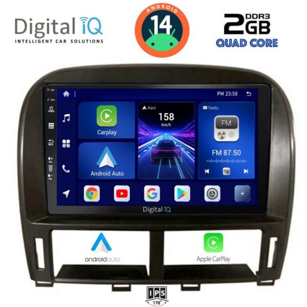 AIN-132979 - Digital iQ - DIGITAL IQ BXC 3343_CPAA (9inc) MULTIMEDIA TABLET for LEXUS LS 430 – XF 430 mod. 2000-2006 - ALL IN POINT - LEFKELIS.GR