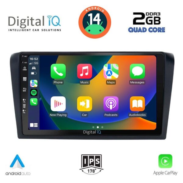 DIGITAL IQ BXC 3365_CPAA (9inc) MULTIMEDIA TABLET for MAZDA 3 mod. 2003-2008 - Image 2