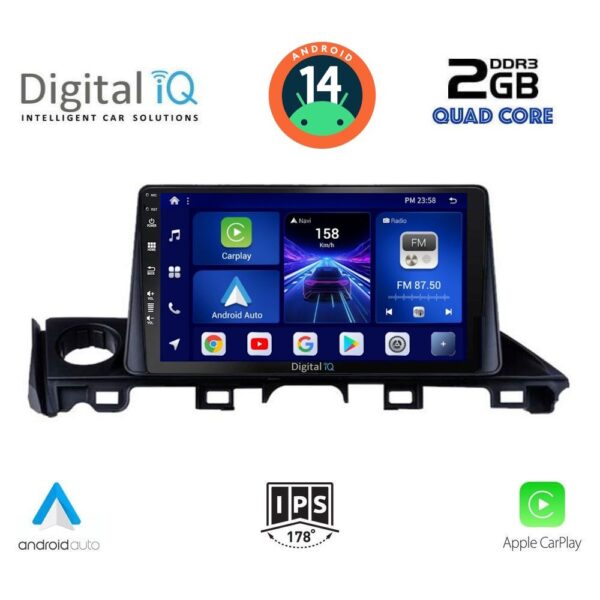 AIN-132967 - Digital iQ - DIGITAL IQ BXC 3379_CPAA (9inc) MULTIMEDIA TABLET for MAZDA 6 mod. 2017-2020 - ALL IN POINT - LEFKELIS.GR