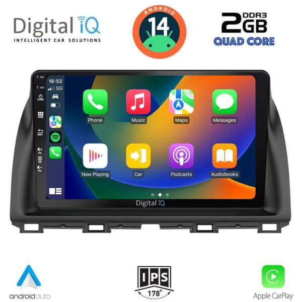 DIGITAL IQ BXC 3380_CPAA (10inc) MULTIMEDIA TABLET for MAZDA CX5 mod. 2013-2017 - Image 2