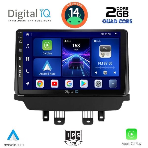 AIN-132965 - Digital iQ - DIGITAL IQ BXC 3384_CPAA (9inc) MULTIMEDIA TABLET for MAZDA CX3 mod. 2014> - ALL IN POINT - LEFKELIS.GR