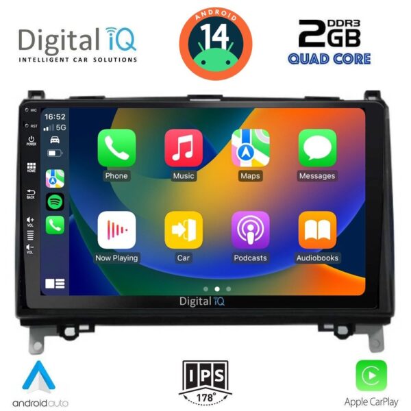 DIGITAL IQ BXC 3400_CPAA (9inc) MULTIMEDIA TABLET for MERCEDES A – B -SPRINTER – VITO mod. 2007> - Image 2