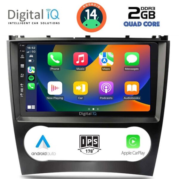 DIGITAL IQ BXC 3404_CPAA (9inc) MULTIMEDIA TABLET for MERCEDES C – CLK (W203-209) mod. 2004-2008 - Image 2