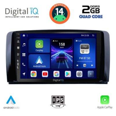 AIN-132953 - Digital iQ - DIGITAL IQ BXC 3422_CPAA (9inc) MULTIMEDIA TABLET for MERCEDES R (W251) mod. 2006-2015 - ALL IN POINT - LEFKELIS.GR