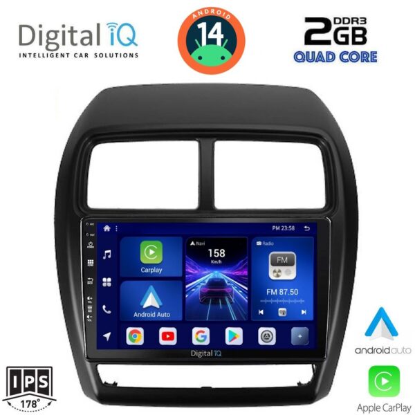 AIN-132762 - Digital iQ - DIGITAL IQ BXC 3431_CPAA (9inc) MULTIMEDIA TABLET for MITSUBISHI ASX mod. 2020> - ALL IN POINT - LEFKELIS.GR