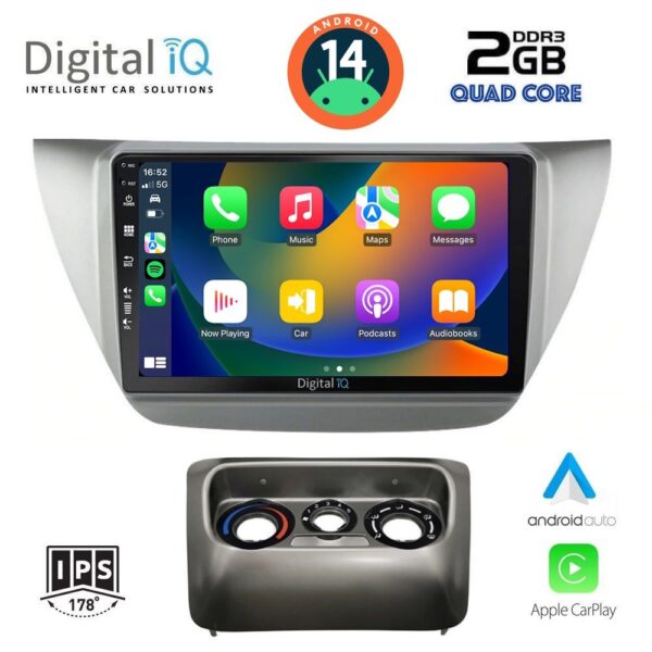 DIGITAL IQ BXC 3433_CPAA (9inc) MULTIMEDIA TABLET for MITSUBISHI LANCER mod. 2000-2007 - Image 2