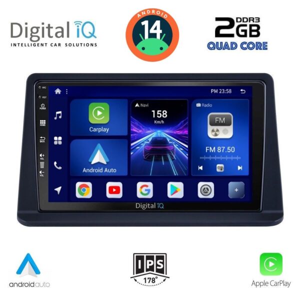 AIN-132941 - Digital iQ - DIGITAL IQ BXC 3445_CPAA (9inc) MULTIMEDIA TABLET for MITSUBISHI PAJERO mod. 1999-2006 - ALL IN POINT - LEFKELIS.GR