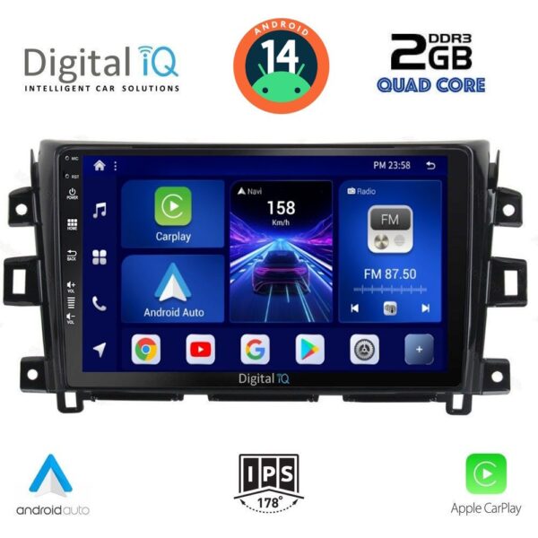 AIN-132935 - Digital iQ - DIGITAL IQ BXC 3455_CPAA (9inc) MULTIMEDIA TABLET for NISSAN NAVARA mod. 2016> - ALL IN POINT - LEFKELIS.GR
