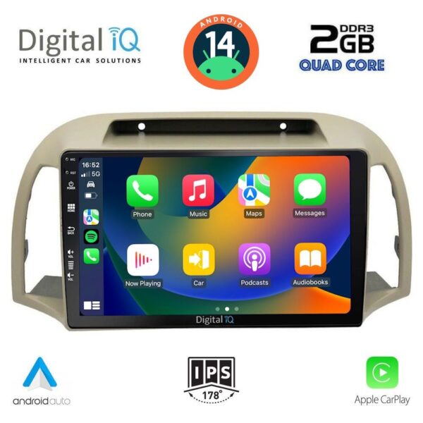 DIGITAL IQ BXC 3457_CPAA (9inc) MULTIMEDIA TABLET for NISSAN MICRA K12 mod. 2002-2010 - Image 2