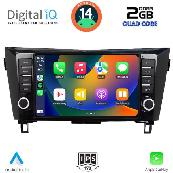 DIGITAL IQ BXC 3467_CPAA (9inc) MULTIMEDIA TABLET for NISSAN QASHQAI - XTRAIL mod. 2014-2021 - Image 2