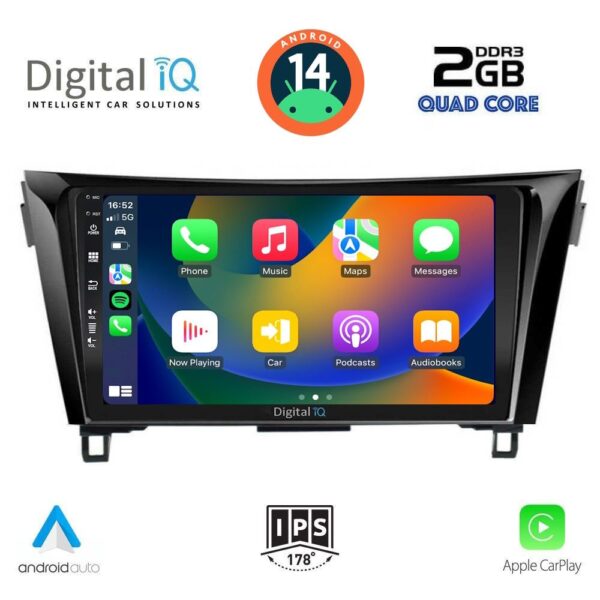 DIGITAL IQ BXC 3468_CPAA (10inc) MULTIMEDIA TABLET for NISSAN QASHQAI - XTRAIL mod. 2014-2021 - Image 2