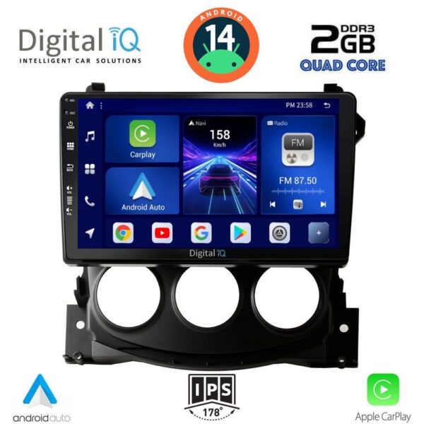 AIN-132815 - Digital iQ - DIGITAL IQ BXC 3479_CPAA (9inc) MULTIMEDIA TABLET for NISSAN 370Z mod. 2009-2012 - ALL IN POINT - LEFKELIS.GR