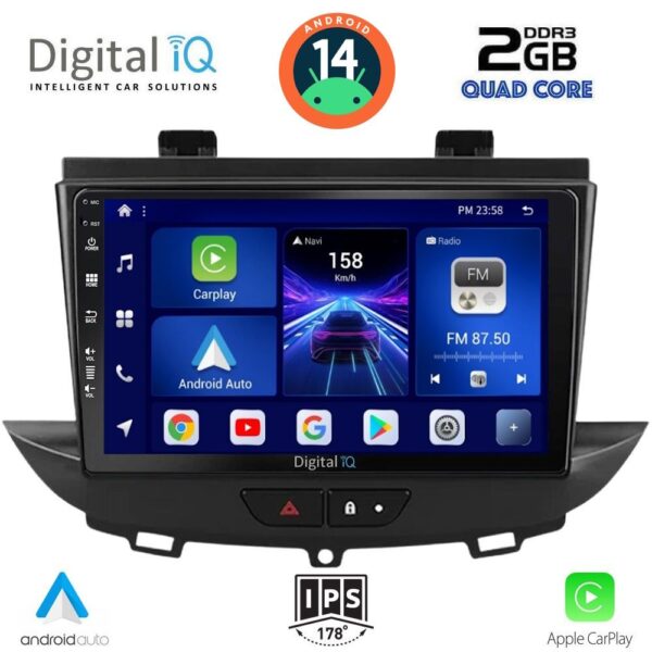 AIN-132726 - Digital iQ - DIGITAL IQ BXC 3490_CPAA (9inc) MULTIMEDIA TABLET for OPEL CROSSLAND – GRANDLAND mod. 2017> - ALL IN POINT - LEFKELIS.GR