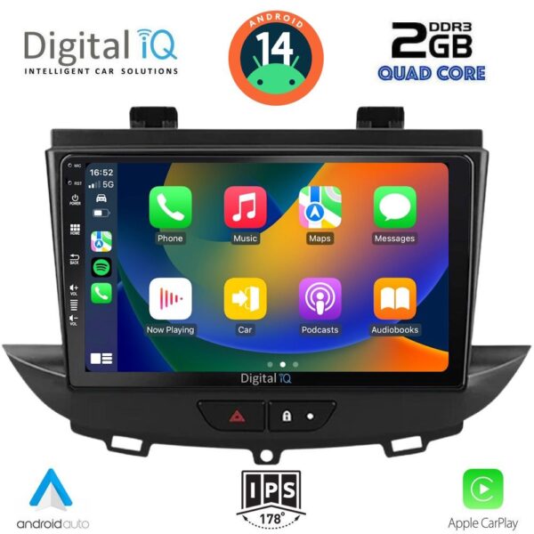 DIGITAL IQ BXC 3490_CPAA (9inc) MULTIMEDIA TABLET for OPEL CROSSLAND – GRANDLAND mod. 2017> - Image 2