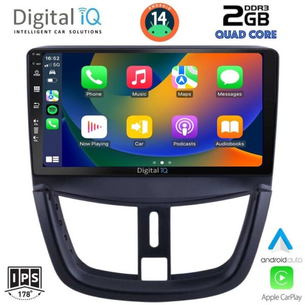 DIGITAL IQ BXC 3507_CPAA (9inc) MULTIMEDIA TABLET for PEUGEOT 207 mod. 2007> - Image 2