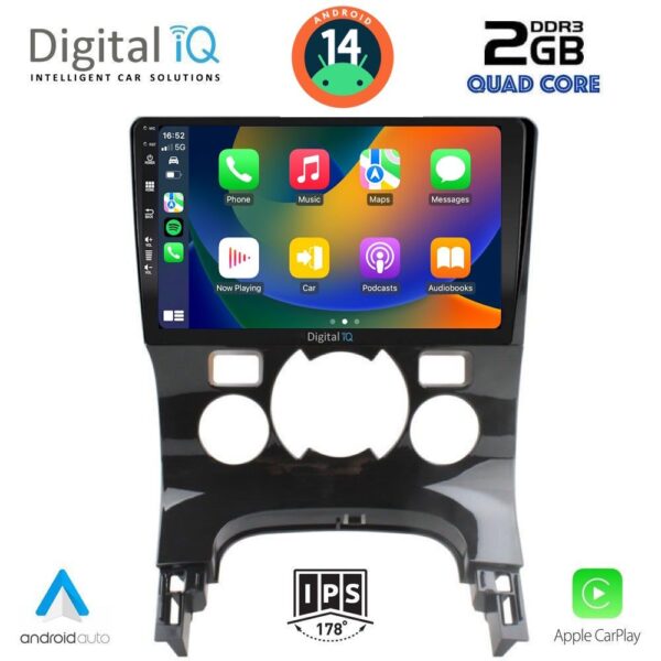 DIGITAL IQ BXC 3515_CPAA CLIMA (9inc) MULTIMEDIA TABLET for PEUGEOT 3008 mod. 2008-2016 με CLIMA - Image 2