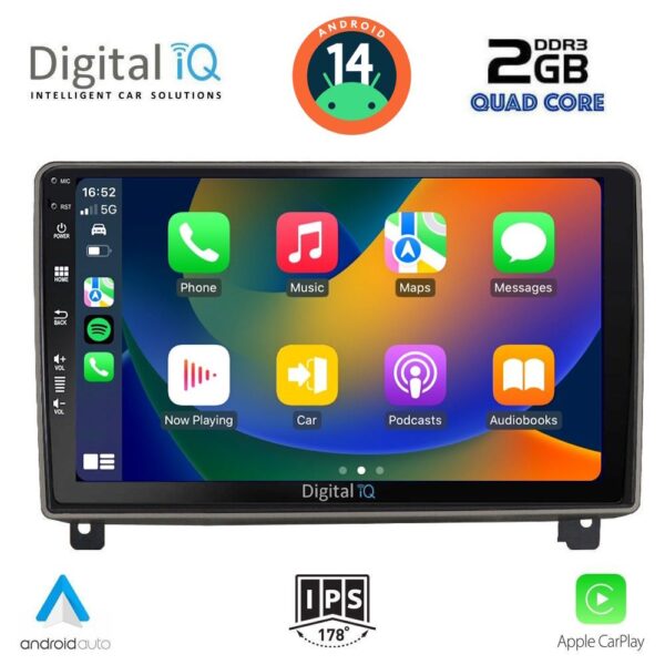 DIGITAL IQ BXC 3517_CPAA (9inc) MULTIMEDIA TABLET for PEUGEOT 407 mod. 2004-2011 - Image 2