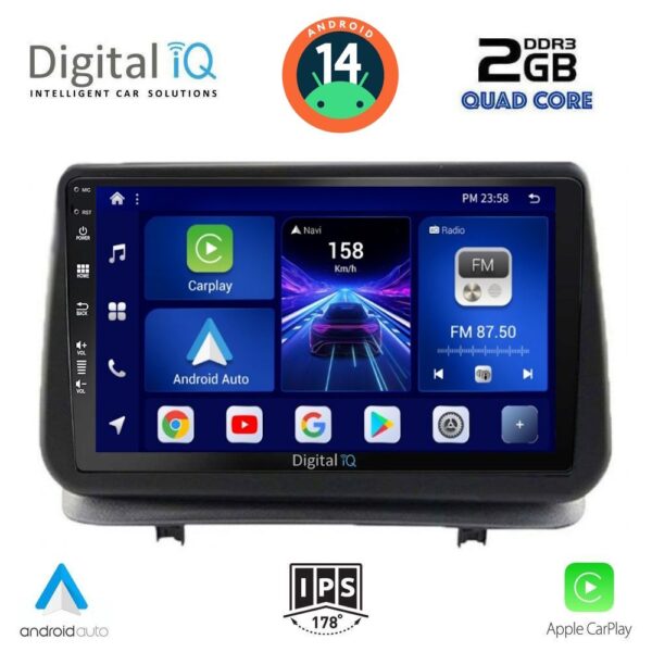 AIN-132829 - Digital iQ - DIGITAL IQ BXC 3543_CPAA (9inc) MULTIMEDIA TABLET for RENAULT CLIO mod. 2005-2011 - ALL IN POINT - LEFKELIS.GR