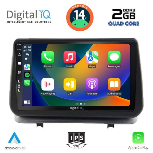DIGITAL IQ BXC 3543_CPAA (9inc) MULTIMEDIA TABLET for RENAULT CLIO mod. 2005-2011 - Image 2