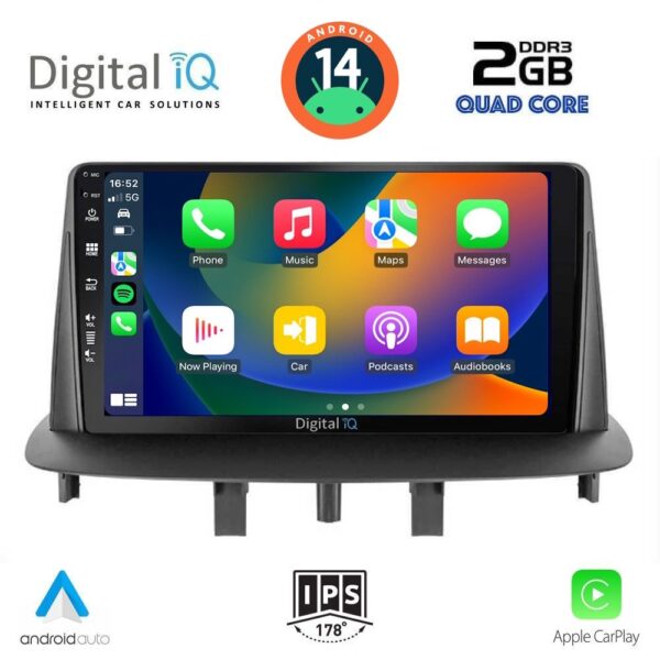 DIGITAL IQ BXC 3556_CPAA (9inc) MULTIMEDIA TABLET for RENAULT MEGANE 3 mod. 2009-2016 - Image 2