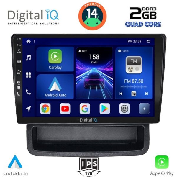 AIN-133220 - Digital iQ - DIGITAL IQ BXC 3559_CPAA (10inc) MULTIMEDIA TABLET for OPEL VIVARO – RENAULT TRAFIC - NISSAN PRIMASTAR mod. 2004-2015 - ALL IN POINT - LEFKELIS.GR
