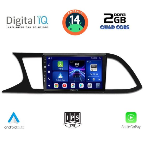 AIN-132908 - Digital iQ - DIGITAL IQ BXC 3575_CPAA (9inc) MULTIMEDIA TABLET for SEAT LEON mod. 2012-2021 - ALL IN POINT - LEFKELIS.GR