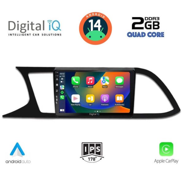 DIGITAL IQ BXC 3575_CPAA (9inc) MULTIMEDIA TABLET for SEAT LEON mod. 2012-2021 - Image 2
