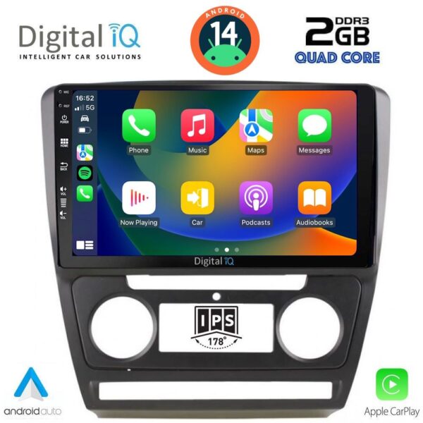 DIGITAL IQ BXC 3595_CPAA (10inc) MULTIMEDIA TABLET for SKODA OCTAVIA 5 mod. 2005-2013 - Image 2