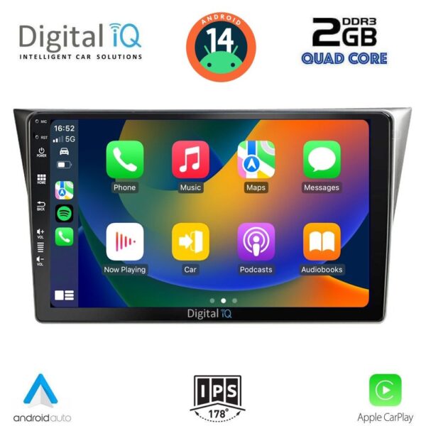 DIGITAL IQ BXC 3659_CPAA (9inc) MULTIMEDIA TABLET for SUBARU IMPREZA mod. 2002-2008 - Image 2